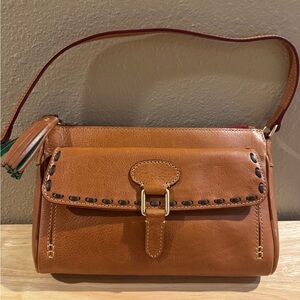 Dooney & Bourke Florentine Leather Medium Pocket Clutch